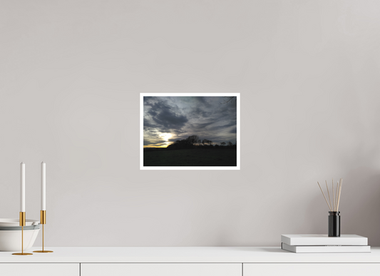 28 x 21 cm, Tirage photo sur Papier Fuji Velours 08h10 ¤ Novembre