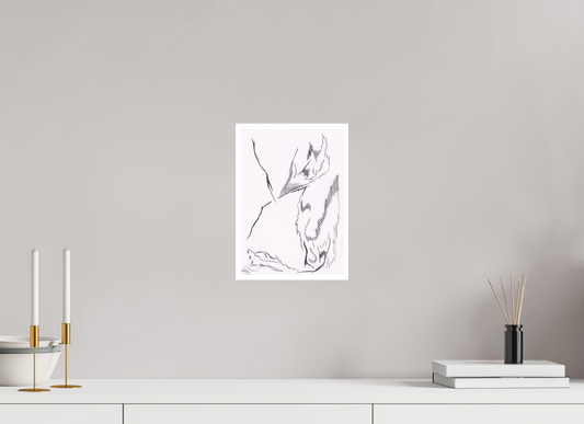 20 x 28,5 cm, Impression d'Art sur Papier Bambou Mérite