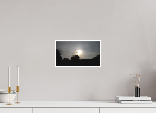 32 x 18 cm, Tirage photo sur Papier Fuji Velours 08h38 ¤ Septembre