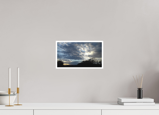 32 x 18 cm, Tirage photo sur Papier Fuji Velours 08h38 ¤ Octobre