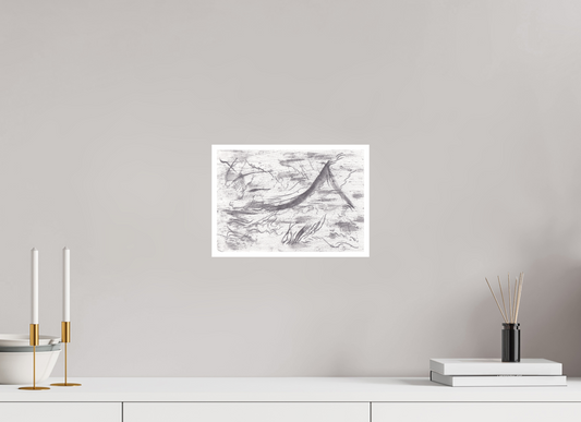 28,9 x 20 cm, Impression d'Art sur Papier Bambou adversitas