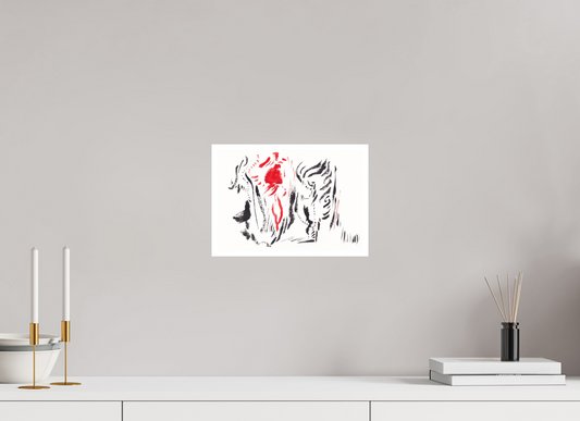 28,8 x 20 cm, Impression d'Art sur Papier Bambou Guérir