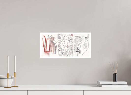 42,1 x 20 cm, Impression d'Art sur Papier Bambou A/venir