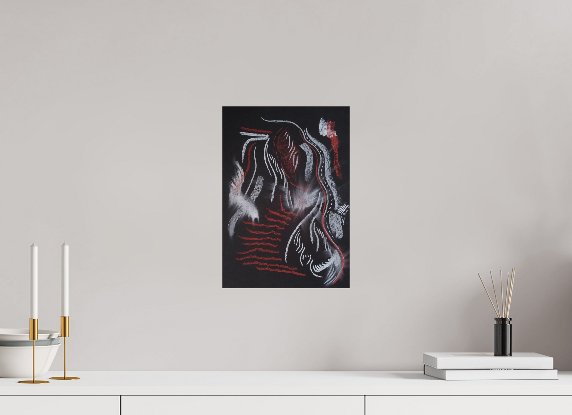 25 x 35,7 cm, Impression d'Art sur Aluminium Pandore