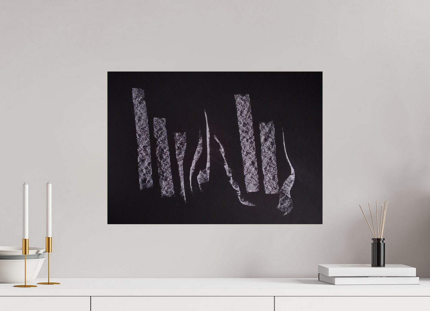 56,2 x 40 cm, Impression d'Art sur Aluminium cadenza