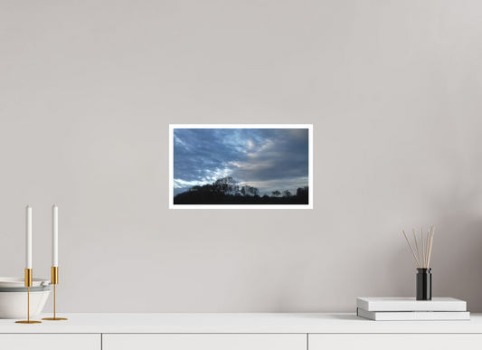 32 x 18 cm, Tirage photo sur Papier Fuji Velours 08h34 ¤ Octobre