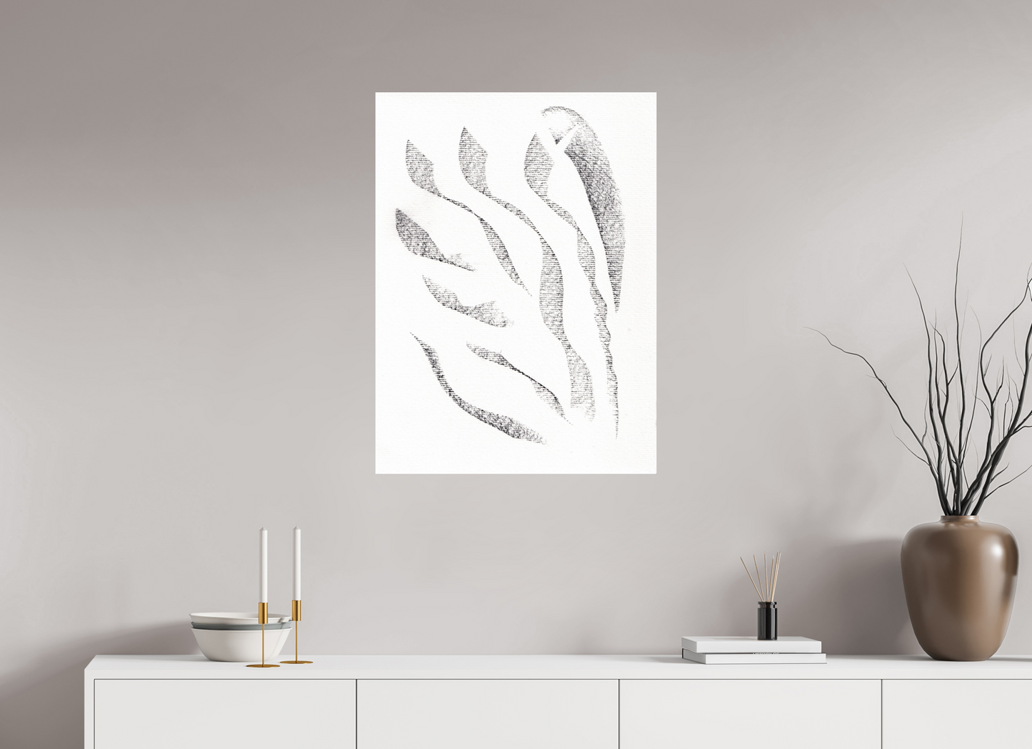 60 x 81,4 cm, Impression d'Art sur Aluminium ephemérios