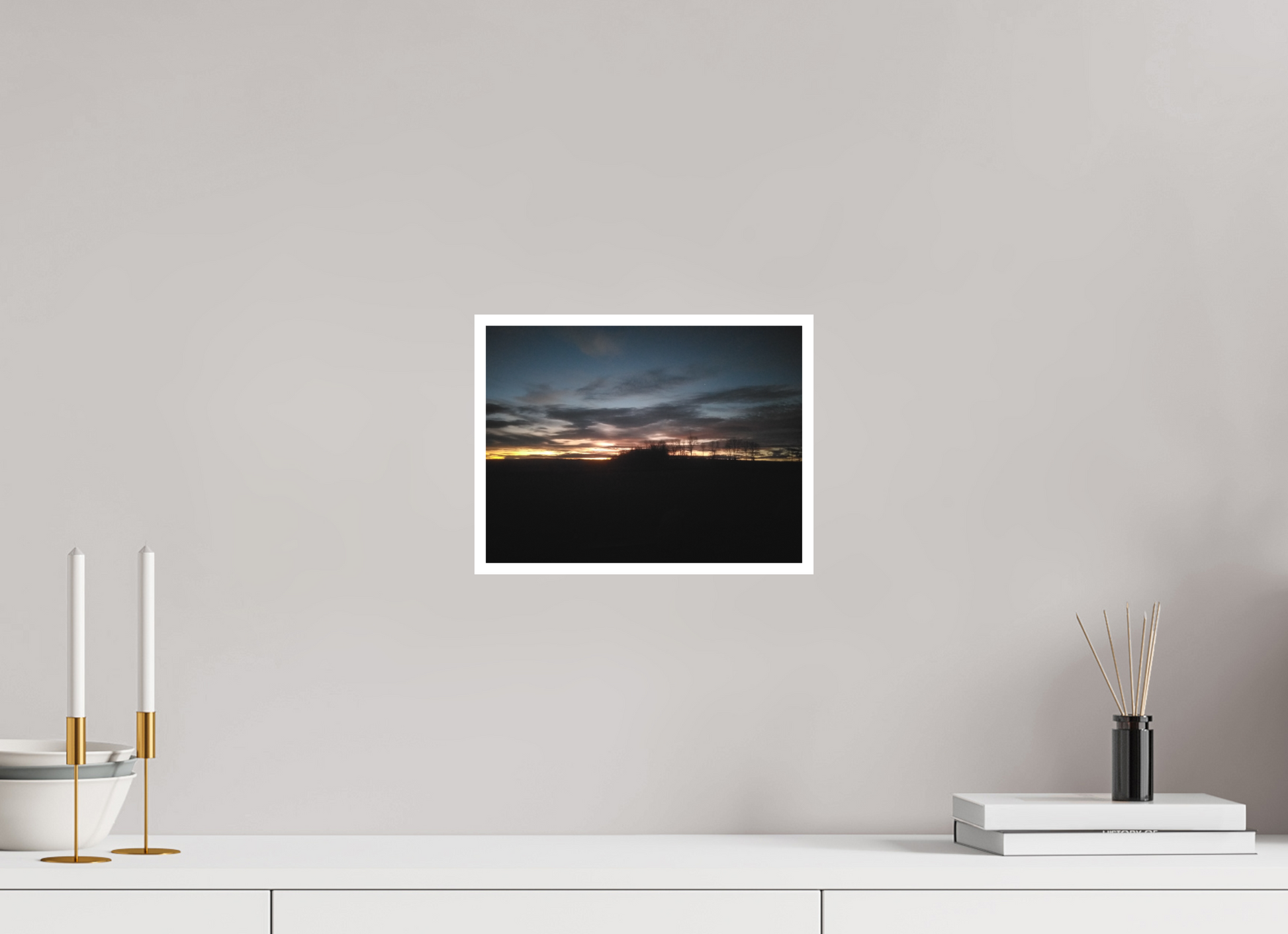 28 x 21 cm, Tirage photo sur Papier Fuji Velours 07h45 ¤ Décembre