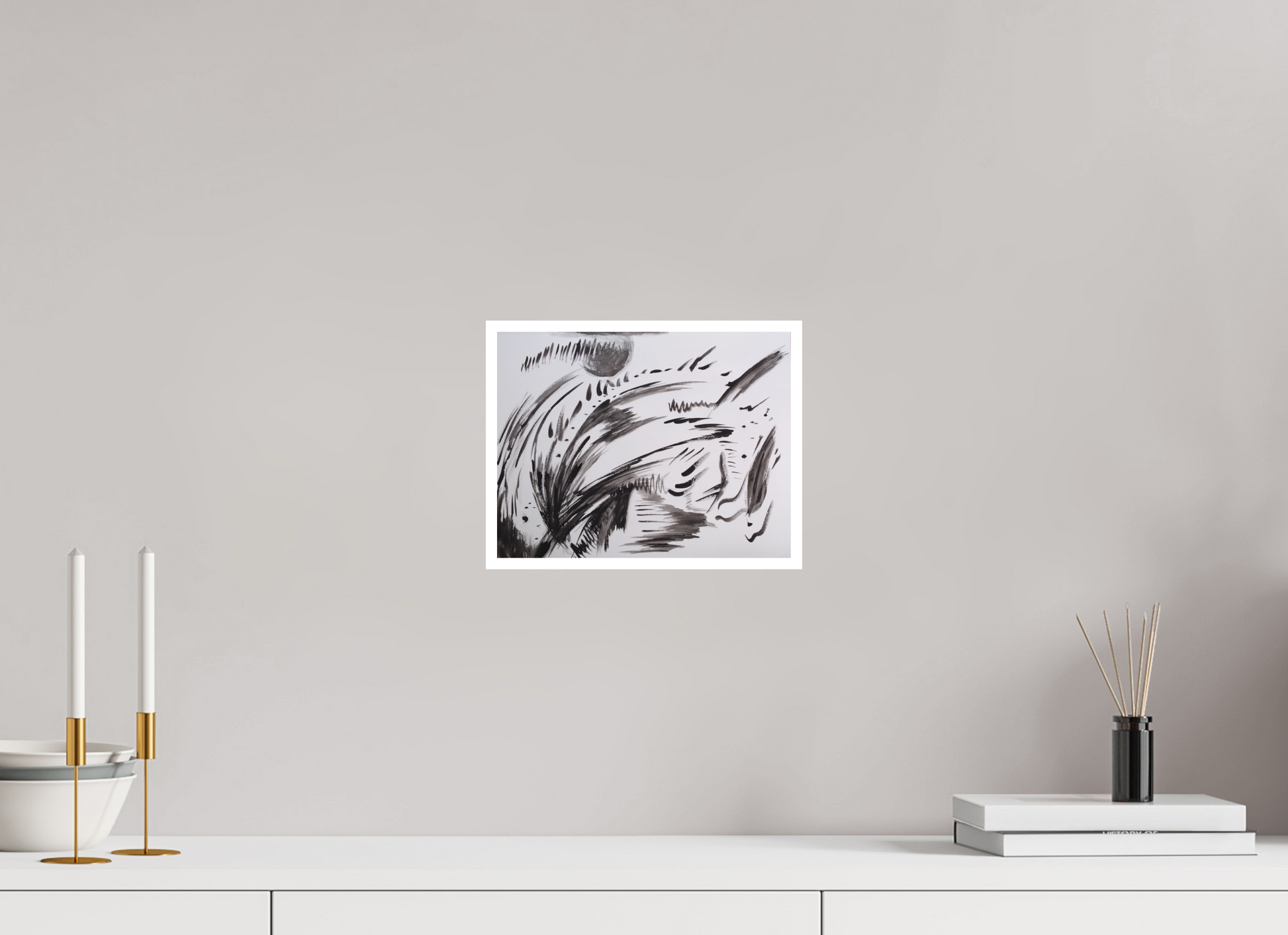 26 x 20 cm, Impression d'Art sur Papier Bambou Adrénaline