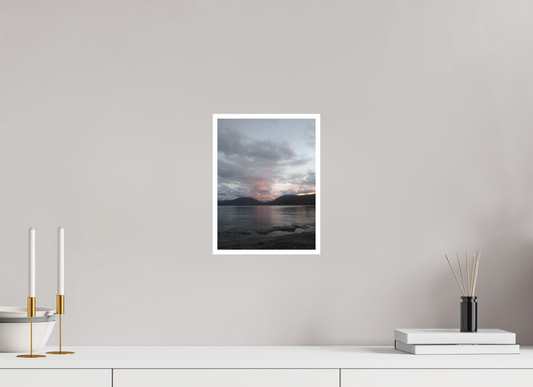 21 x 28 cm, Tirage photo sur Papier Fuji Velours 17h13 ¤ Novembre