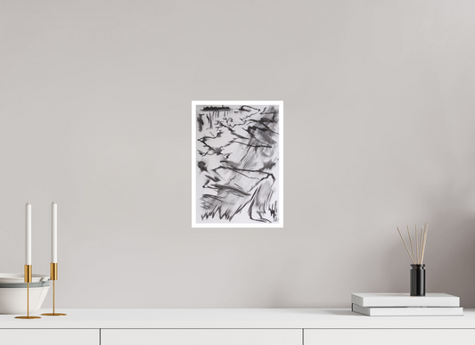 20 x 28,4 cm, Impression d'Art sur Papier Bambou Emphase