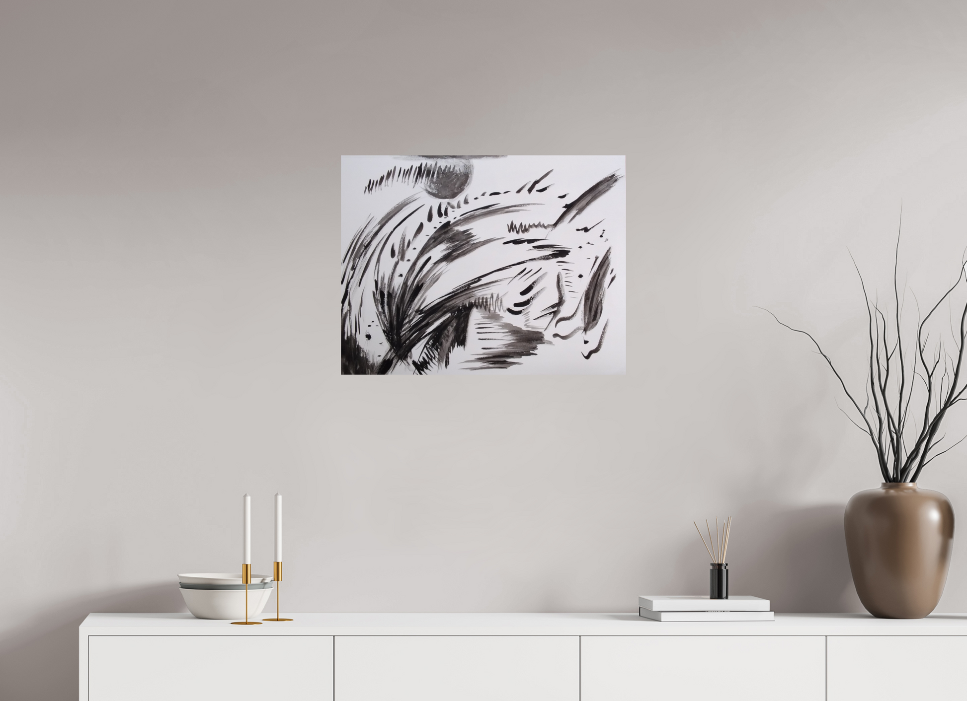 64,9 x 50 cm, Impression d'art sur Aluminium Adrénaline