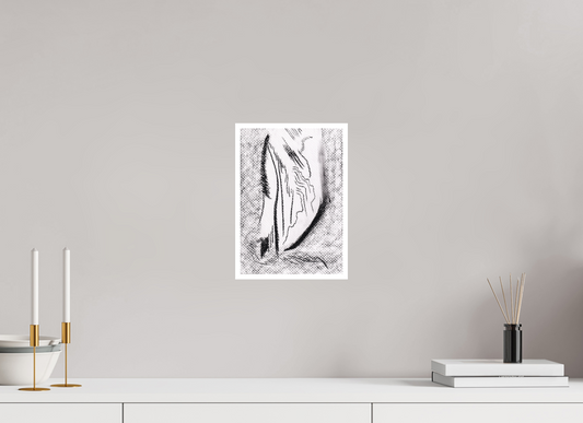 20 x 28,5 cm, Impression d'Art sur Papier Bambou Aparté