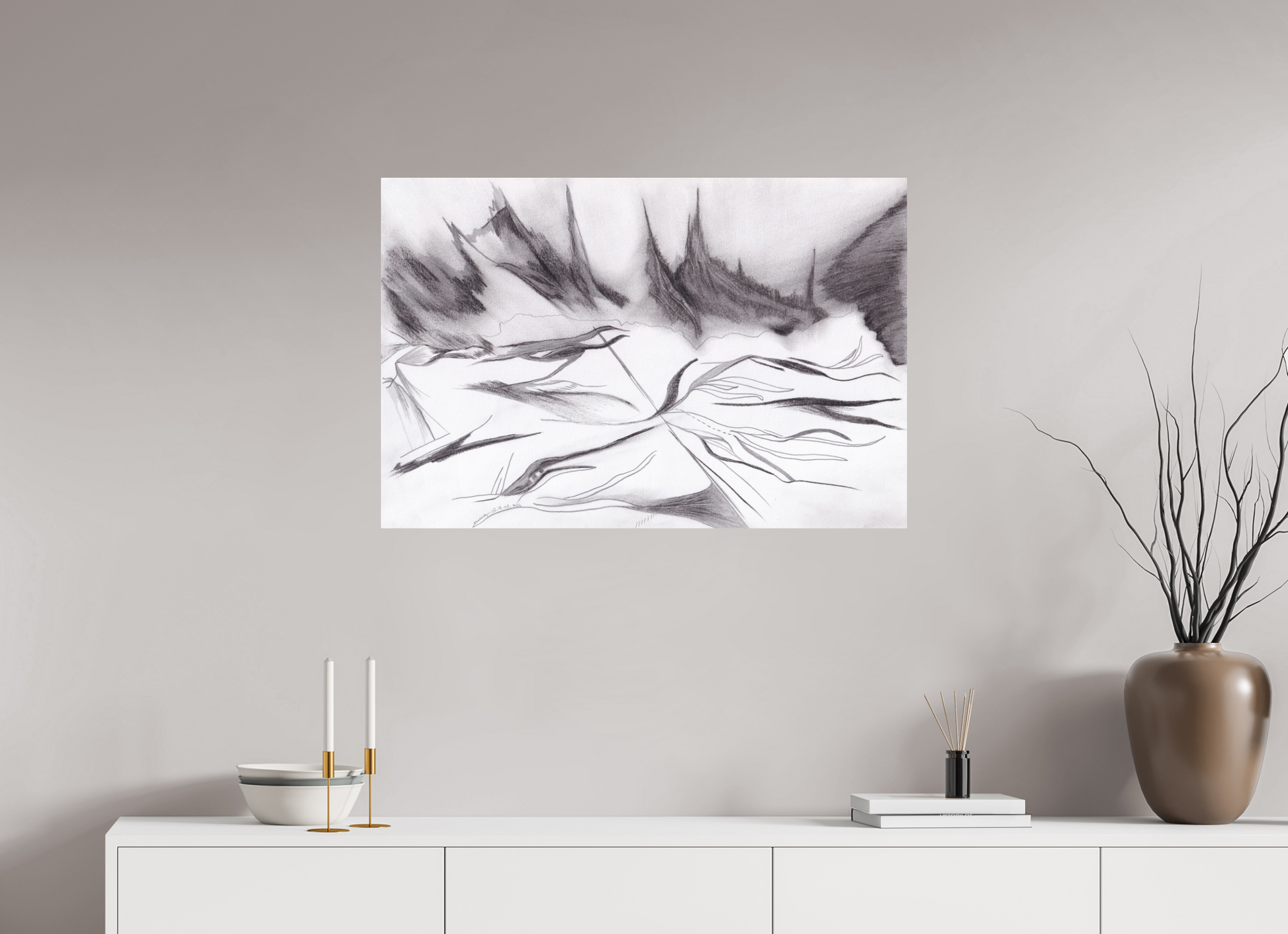 90 x 60 cm, Impression d'art sur Aluminium Aubes