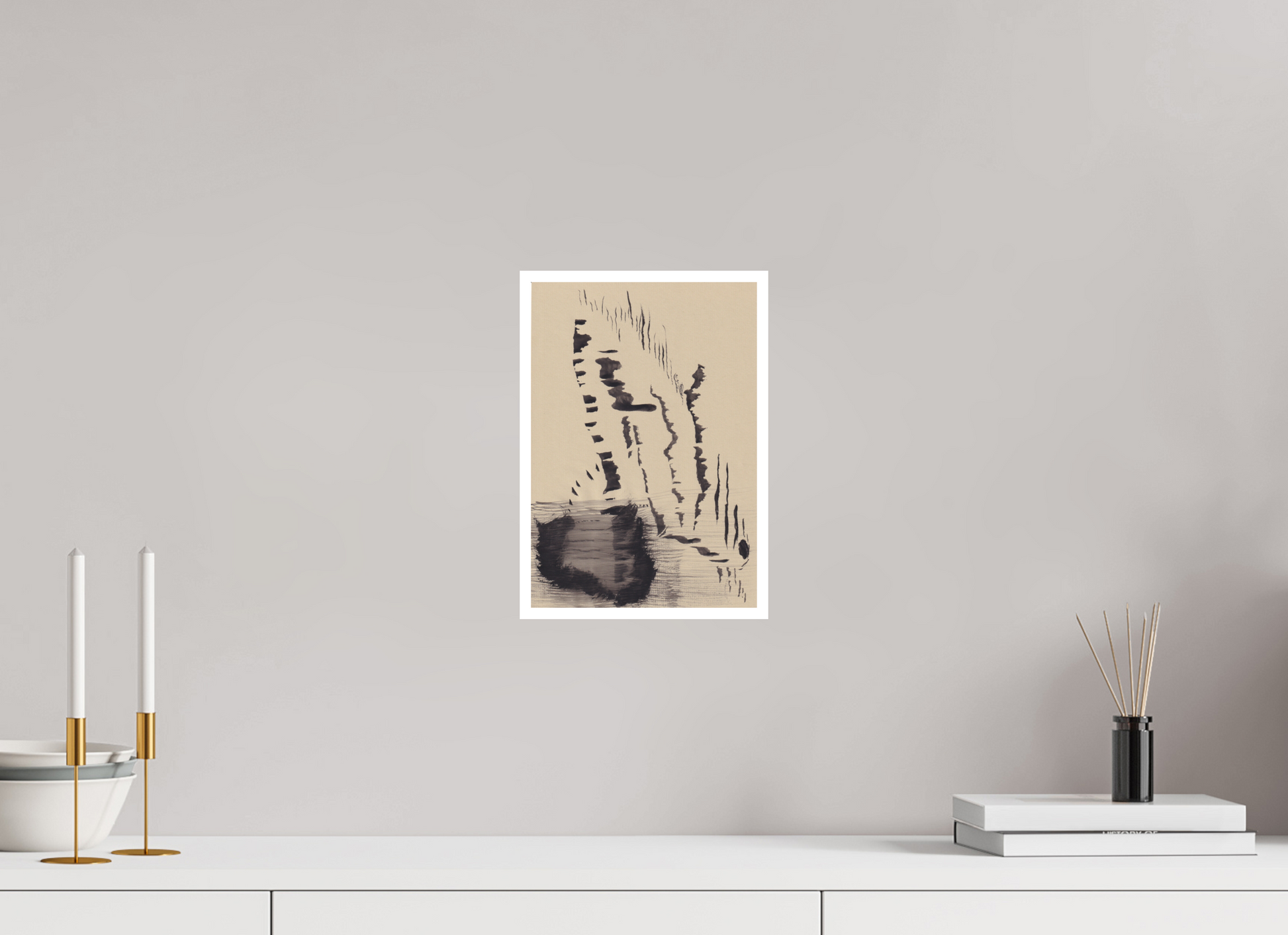 20 x 28,8 cm, Impression d'Art sur Papier Bambou Perdure