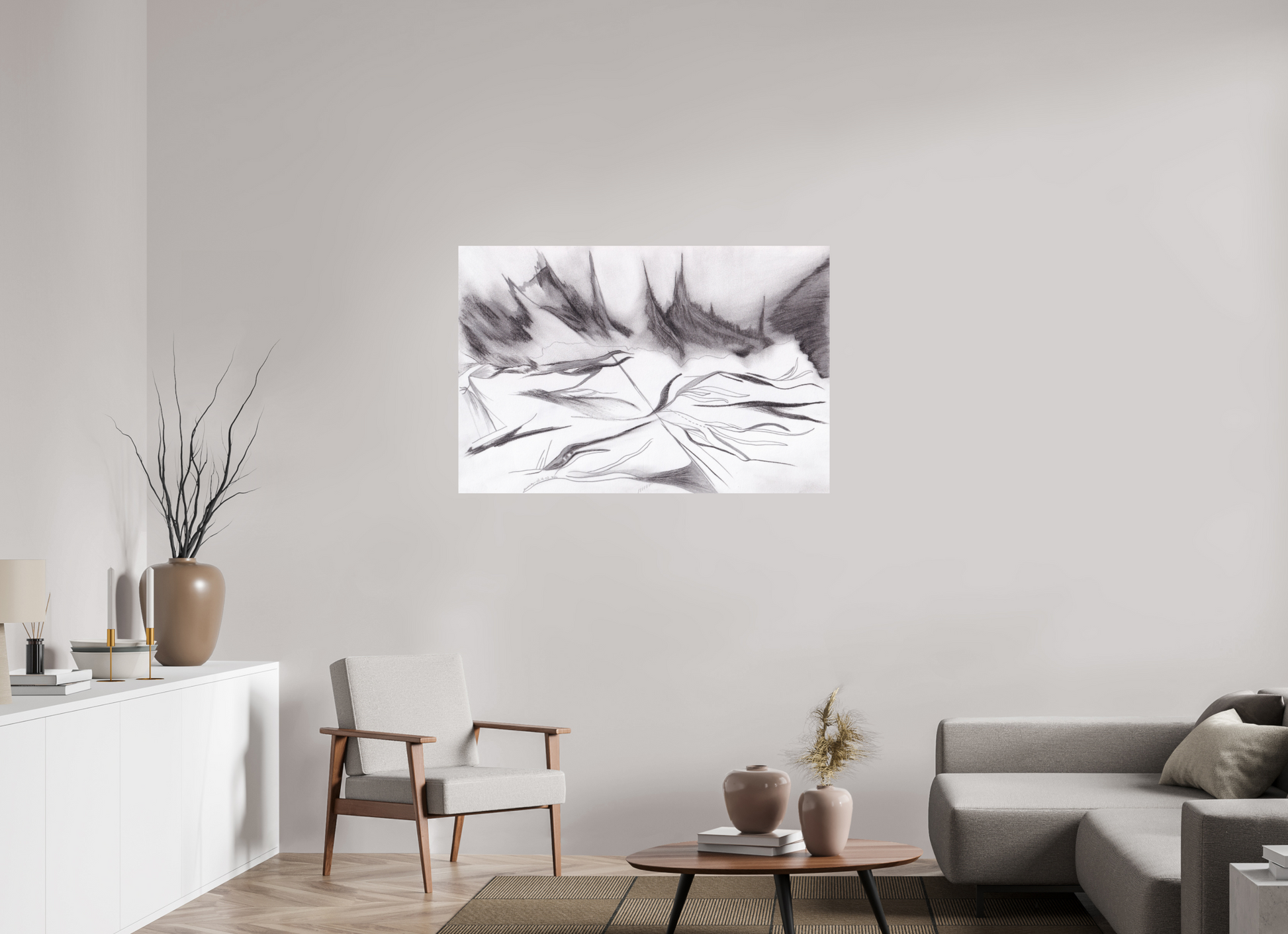 120 x 80 cm, Impression d'art sur Aluminium Aubes