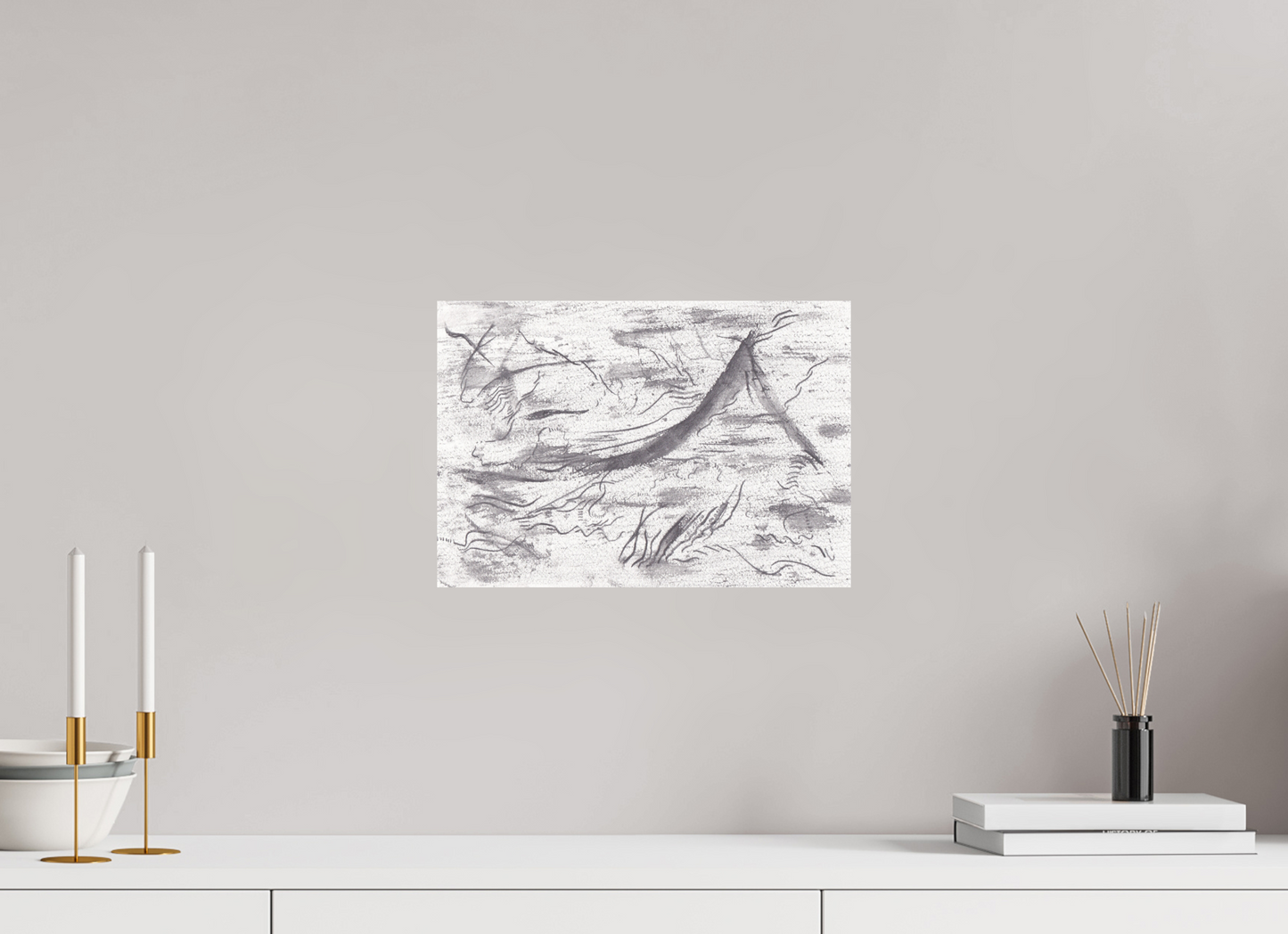 36,1 x 25 cm, Impression d'Art sur Aluminium adversitas