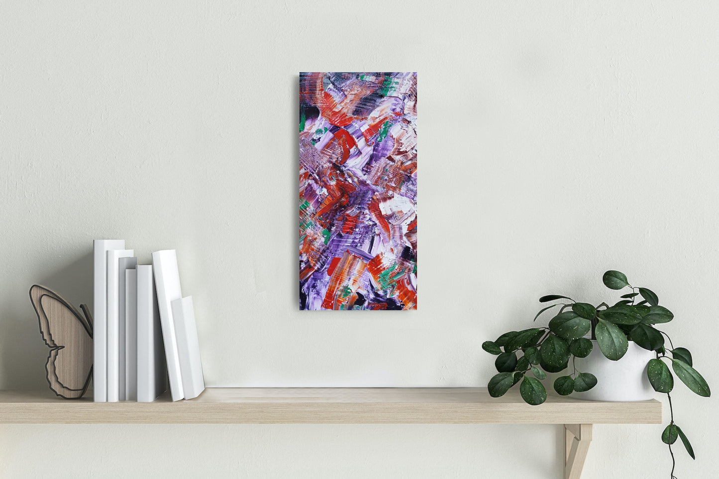 Vive et fragile - 20x40 cm