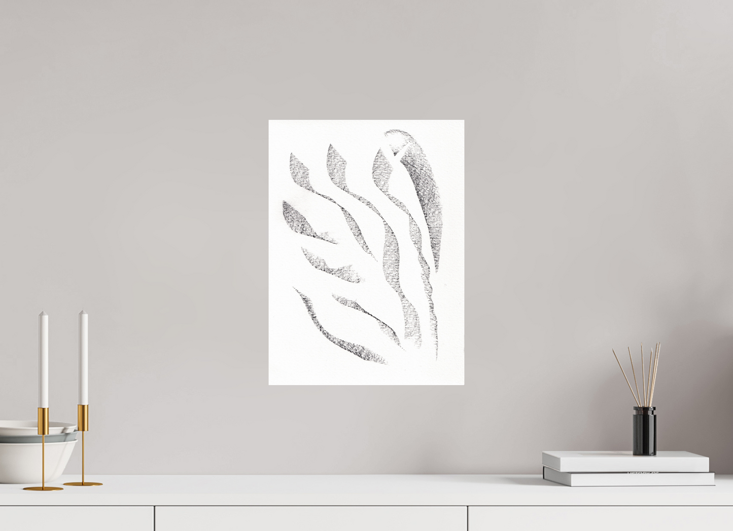 30 x 40,7 cm, Impression d'Art sur Aluminium ephemérios