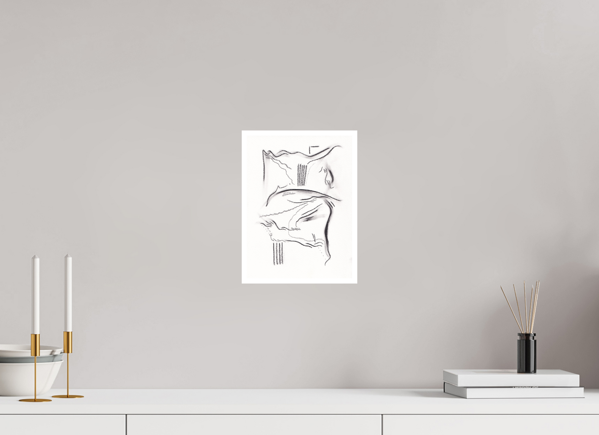 20 x 27,1 cm, Impression d'Art sur Papier Bambou hystera