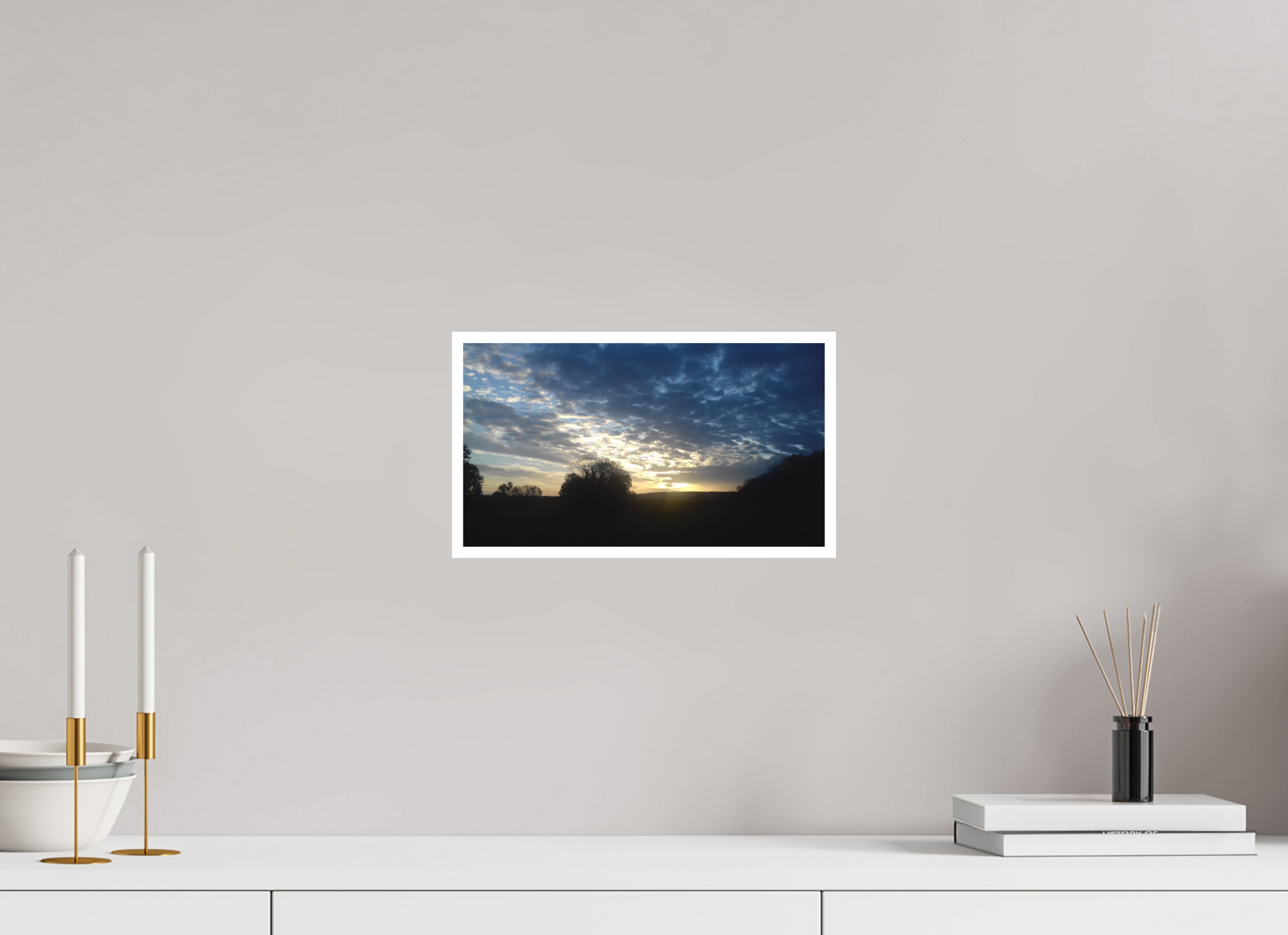 32 x 18 cm, Tirage photo sur Papier Fuji Velours 08h29 ¤ Octobre