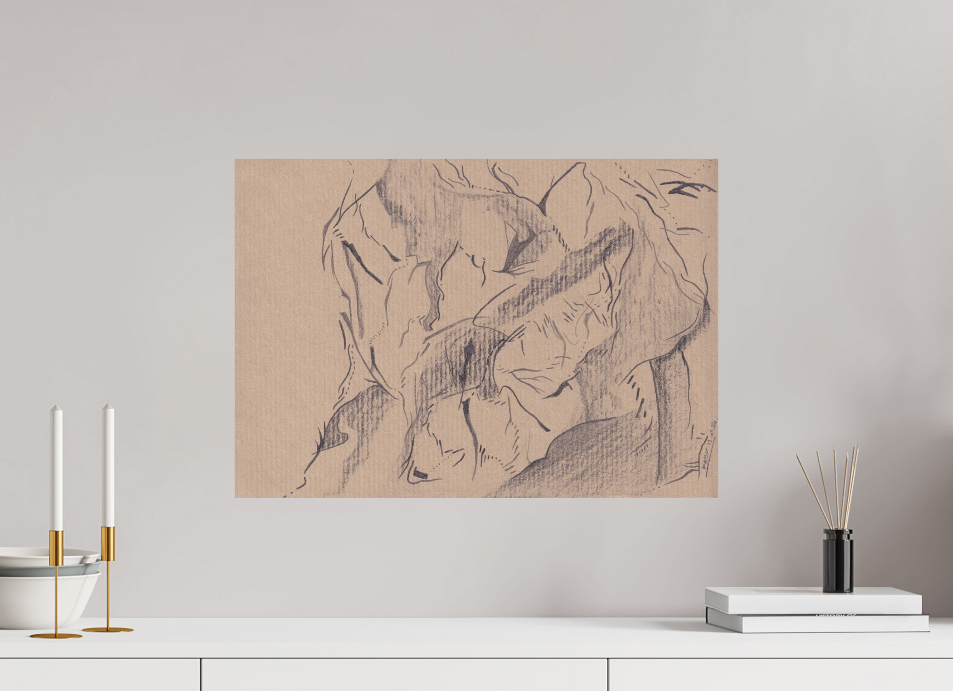 57 x 40 cm, Impression d'art sur Aluminium Tetra