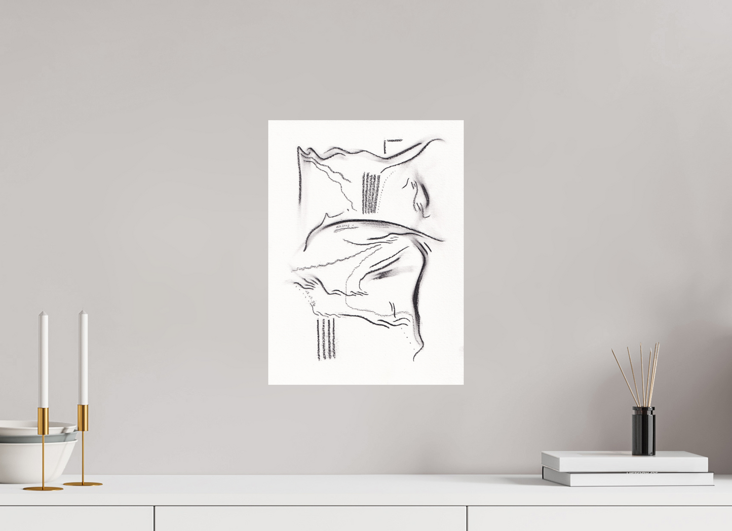 30 x 40,6 cm, Impression d'Art sur Aluminium hystera