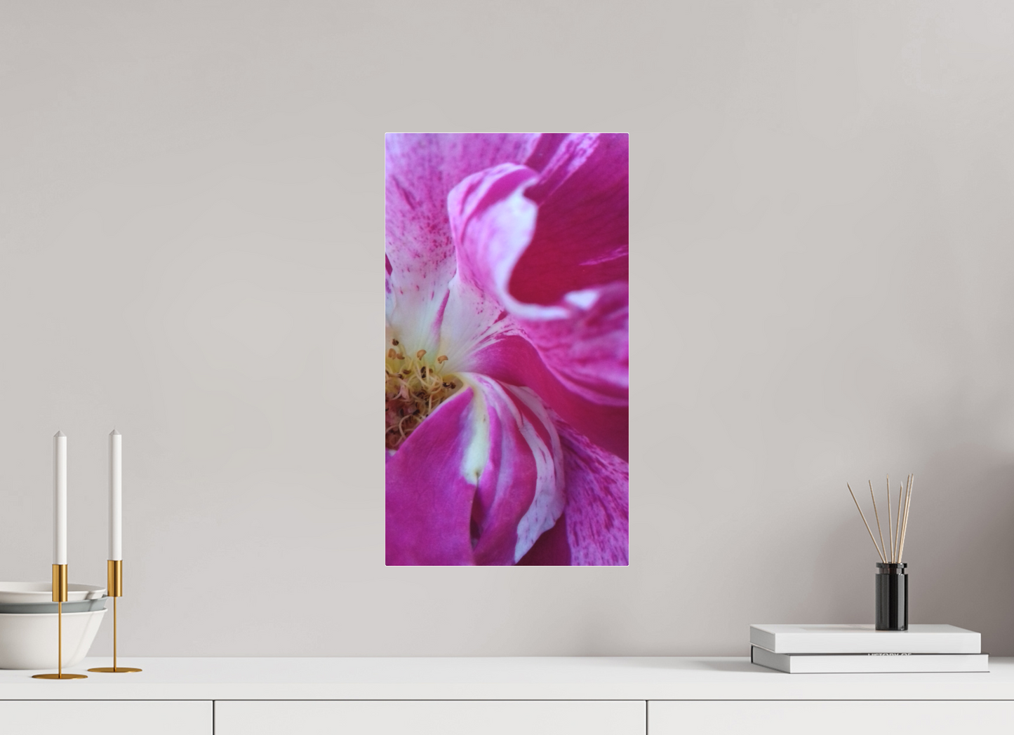 27 x 48 cm, Tirage photo sous Plexiglass Mat 18h27 ¤ Octobre