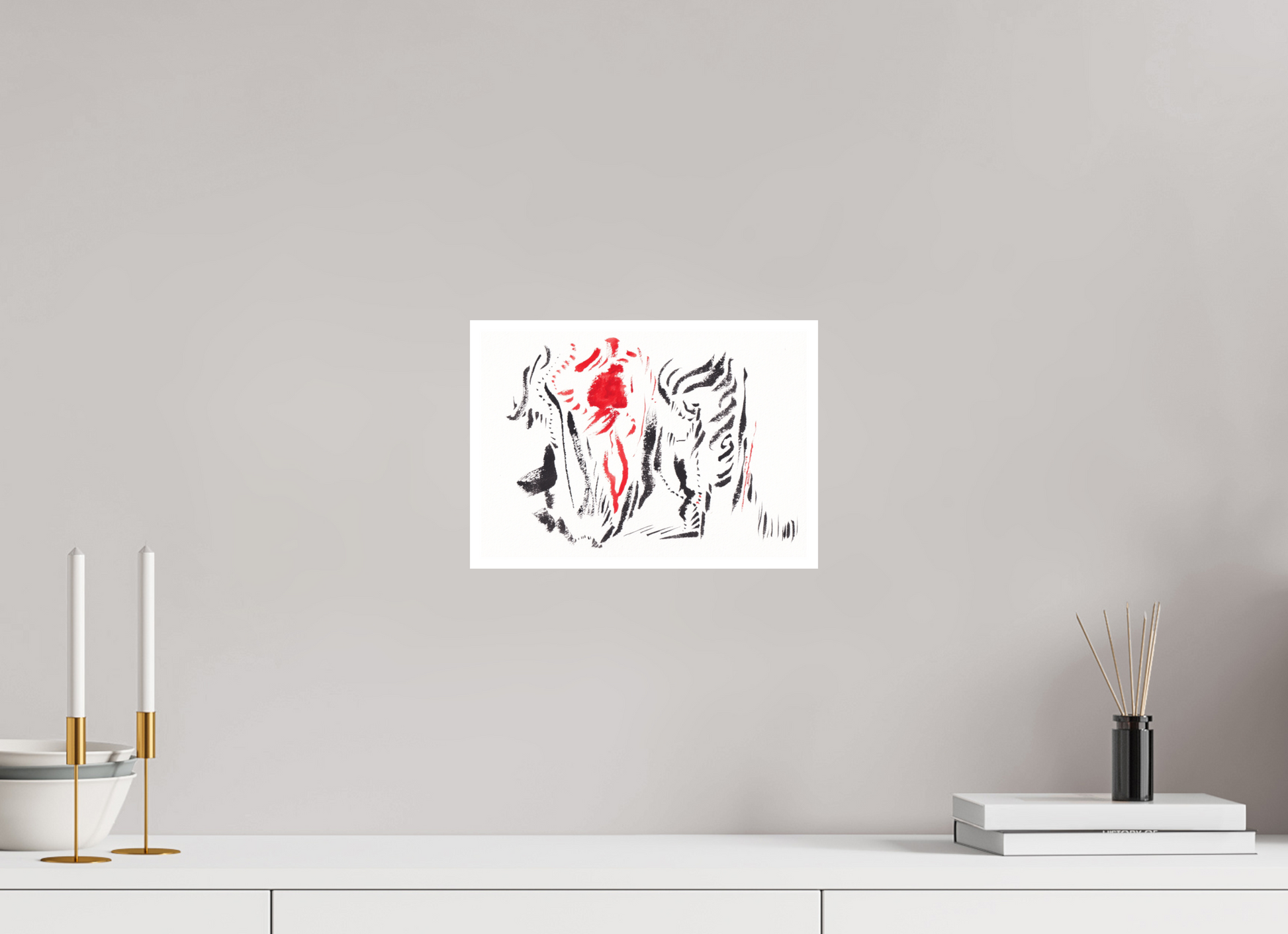 28,8 x 20 cm, Impression d'Art sur Papier Bambou Guérir